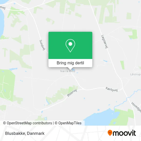 Blusbakke kort