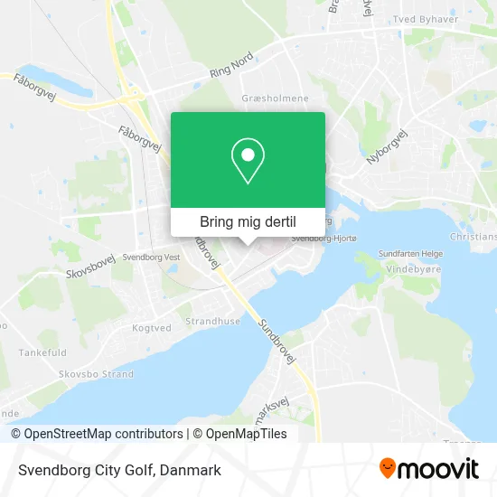 Svendborg City Golf kort