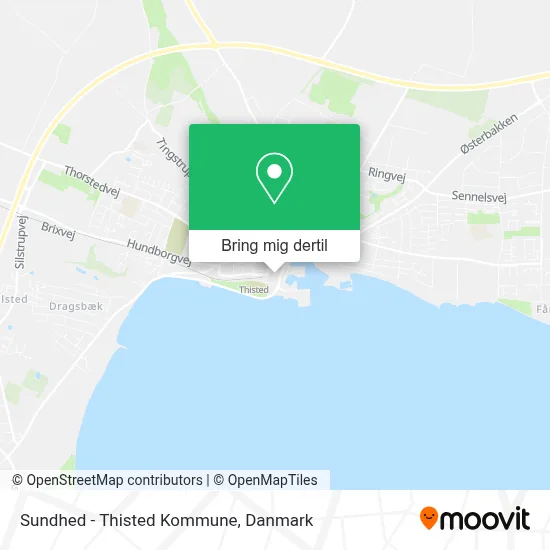 Sundhed - Thisted Kommune kort
