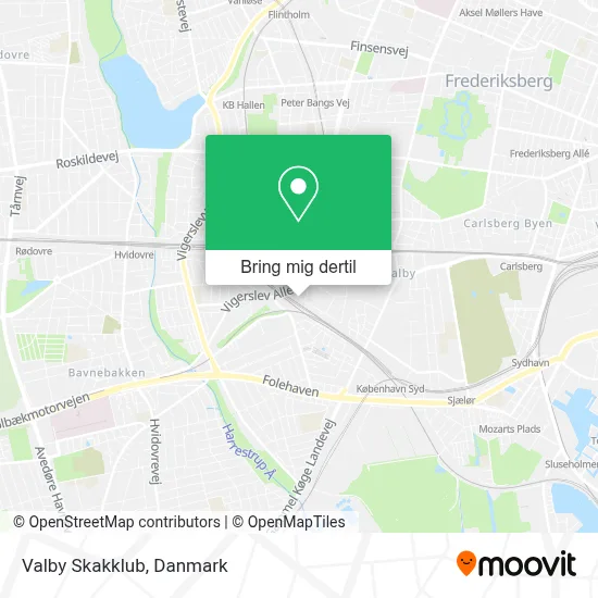 Valby Skakklub kort