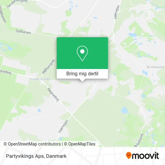 Partyvikings Aps kort