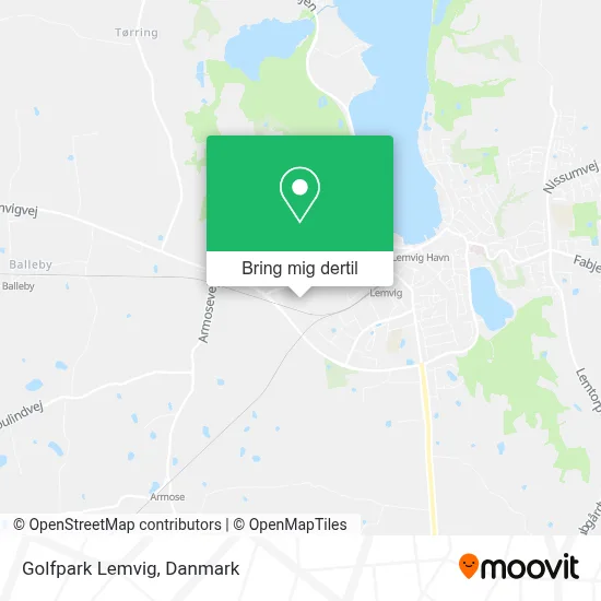 Golfpark Lemvig kort