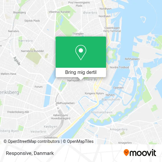 Responsive kort