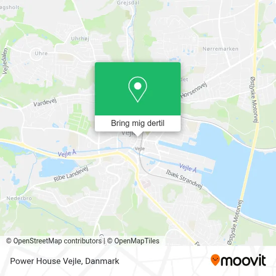 Power House Vejle kort