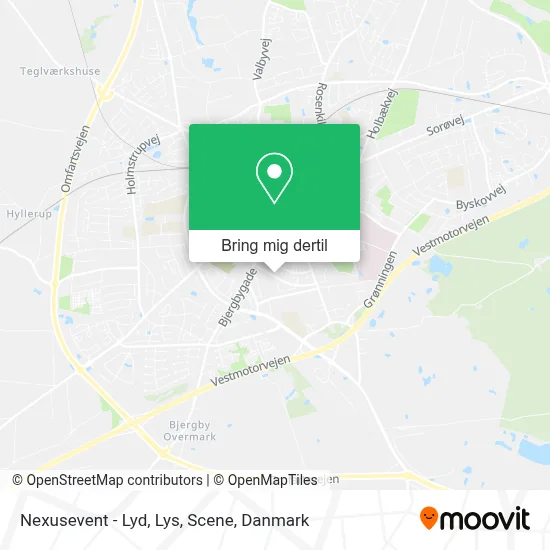 Nexusevent - Lyd, Lys, Scene kort