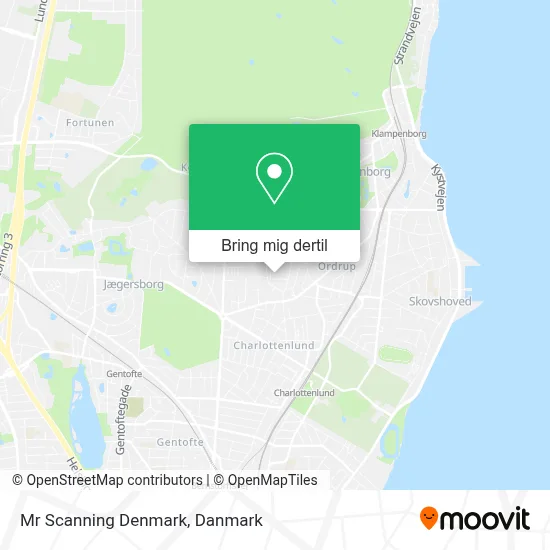 Mr Scanning Denmark kort
