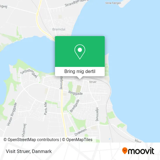 Visit Struer kort