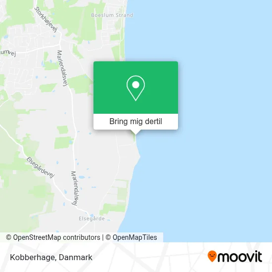 Kobberhage kort