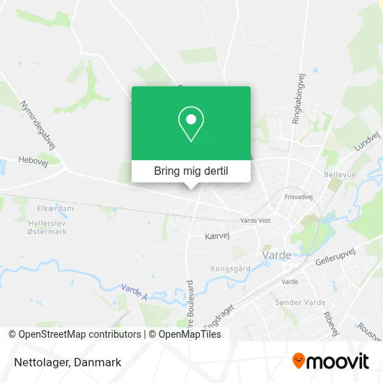 Nettolager kort