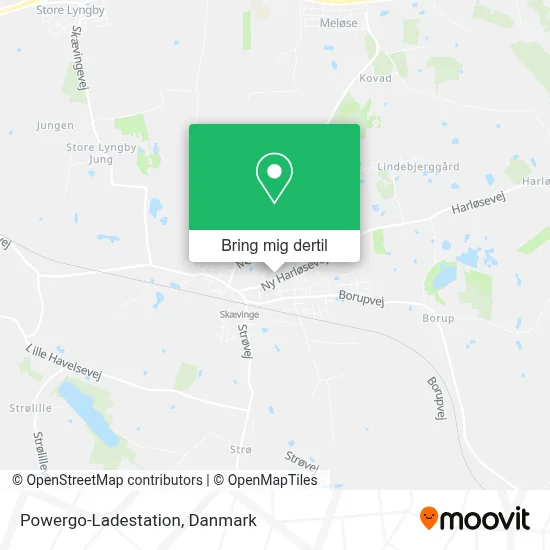 Powergo-Ladestation kort