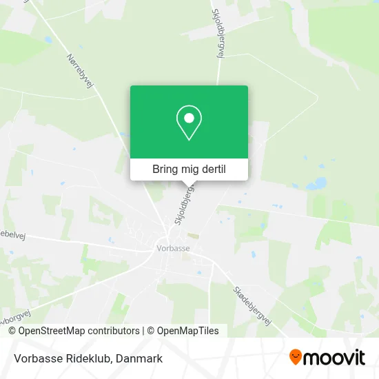 Vorbasse Rideklub kort