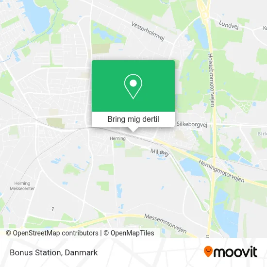 Bonus Station kort