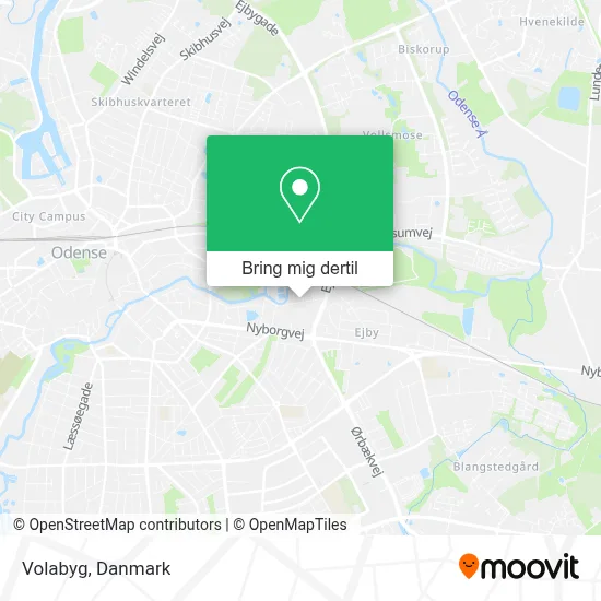 Volabyg kort
