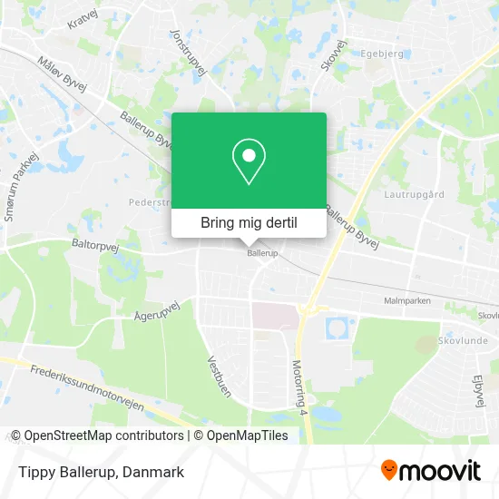 Tippy Ballerup kort