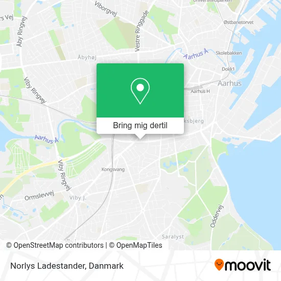 Norlys Ladestander kort