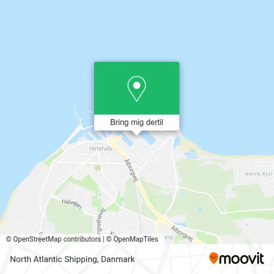 North Atlantic Shipping kort