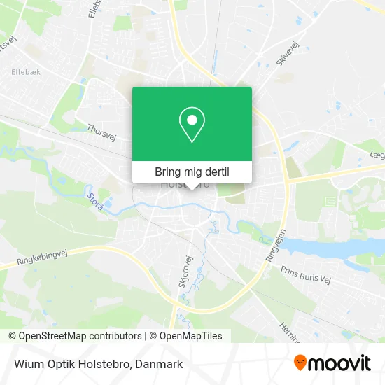 Wium Optik Holstebro kort