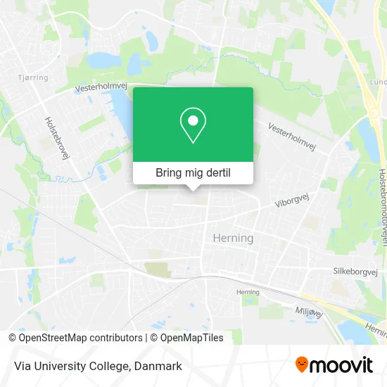 Via University College kort