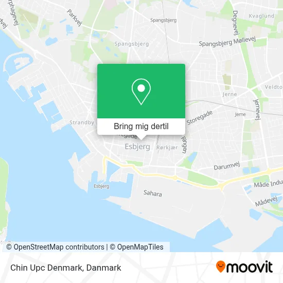 Chin Upc Denmark kort