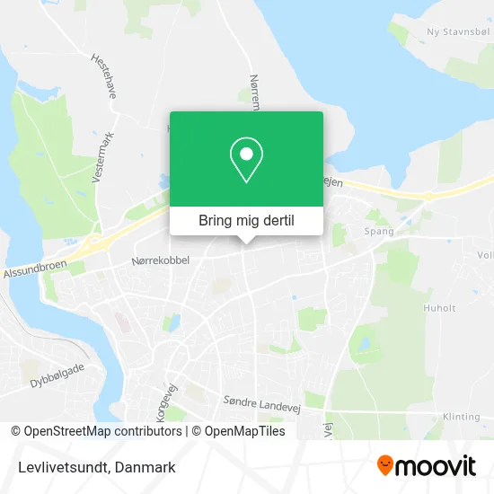 Levlivetsundt kort