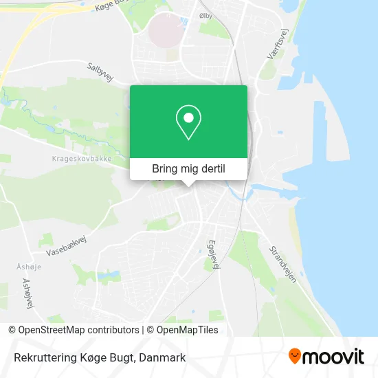 Rekruttering Køge Bugt kort