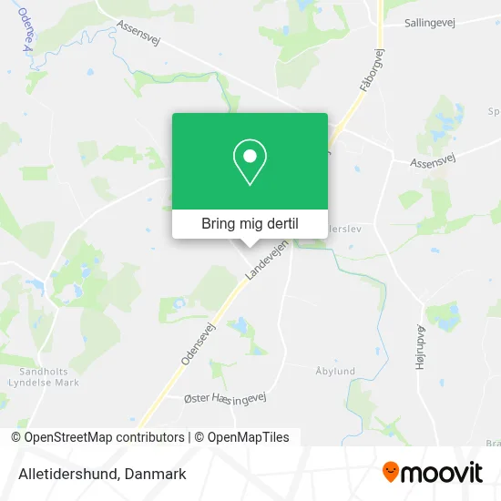 Alletidershund kort