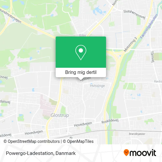 Powergo-Ladestation kort