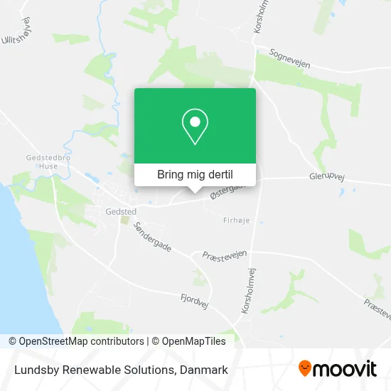 Lundsby Renewable Solutions kort