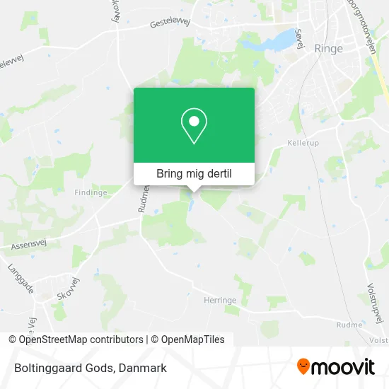 Boltinggaard Gods kort