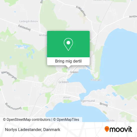 Norlys Ladestander kort