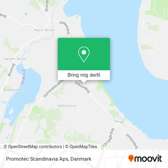 Promotec Scandinavia Aps kort