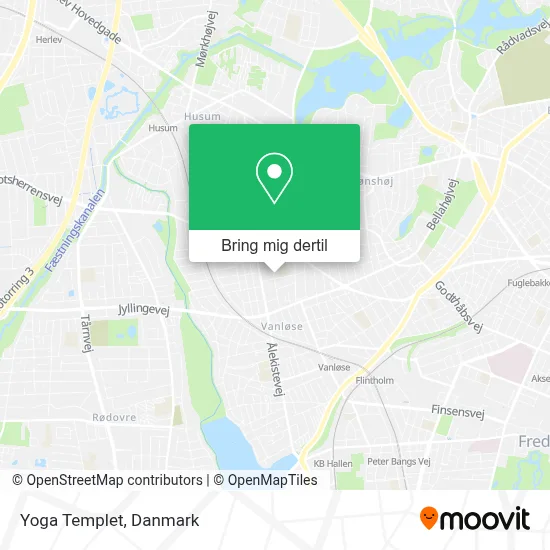 Yoga Templet kort