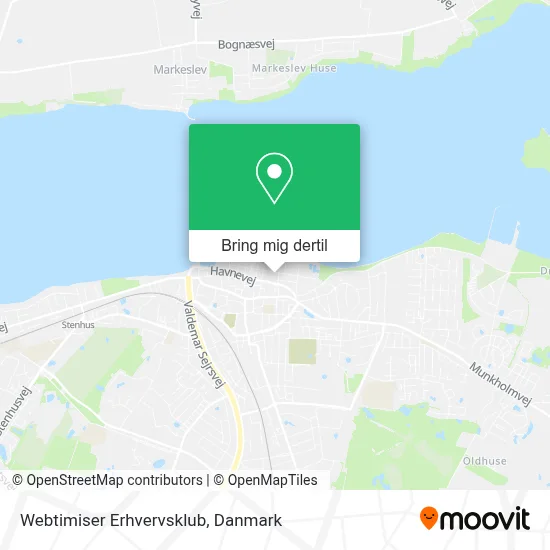 Webtimiser Erhvervsklub kort