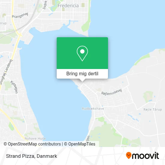 Strand Pizza kort