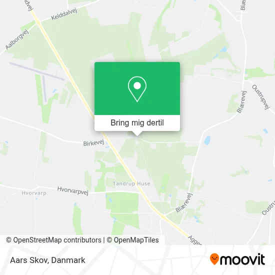 Aars Skov kort