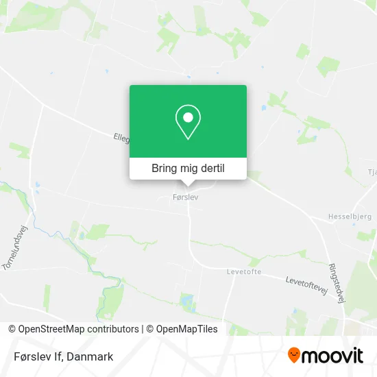 Førslev If kort