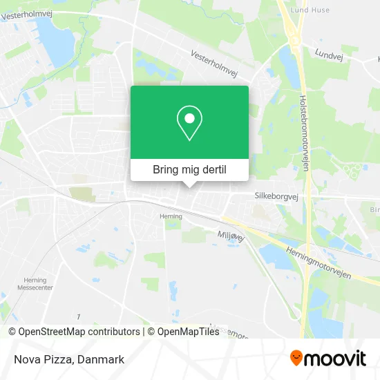 Nova Pizza kort