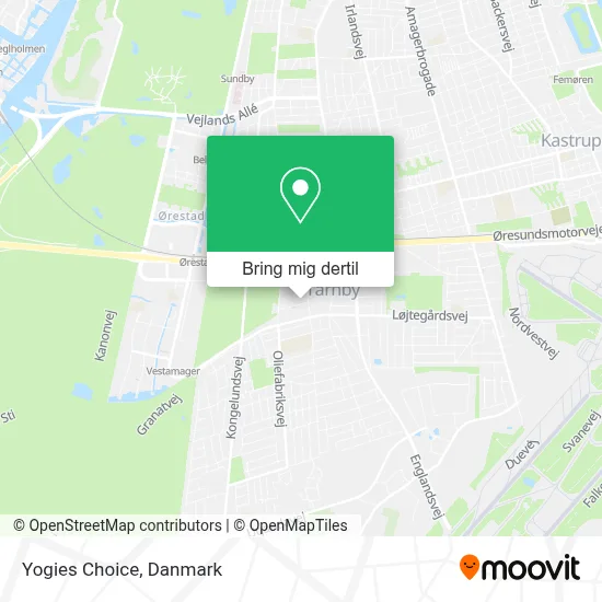 Yogies Choice kort
