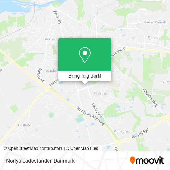 Norlys Ladestander kort