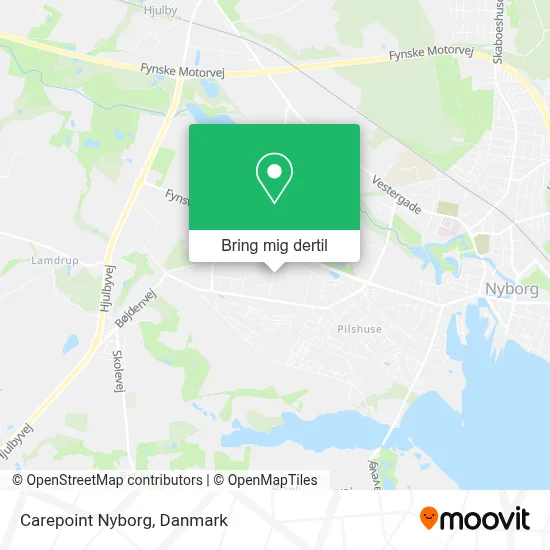 Carepoint Nyborg kort
