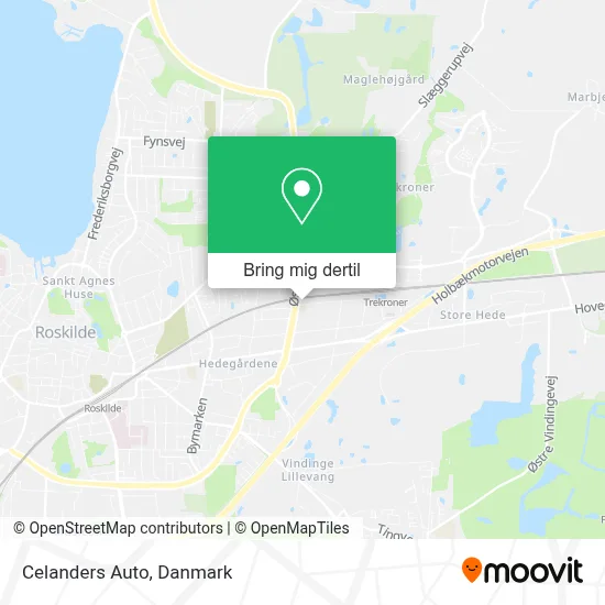 Celanders Auto kort