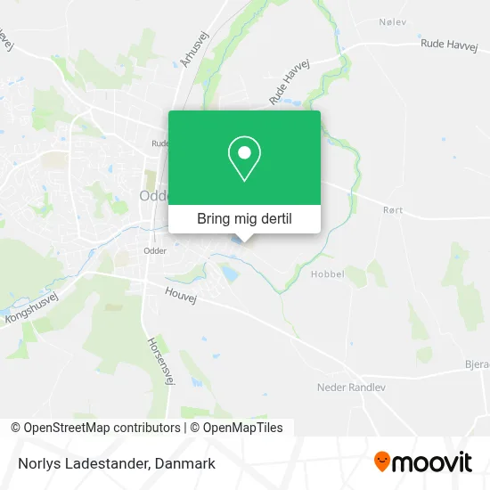 Norlys Ladestander kort