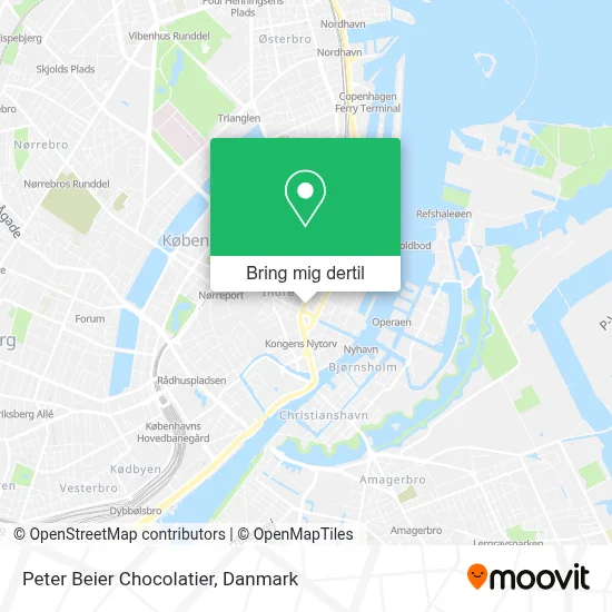 Peter Beier Chocolatier kort