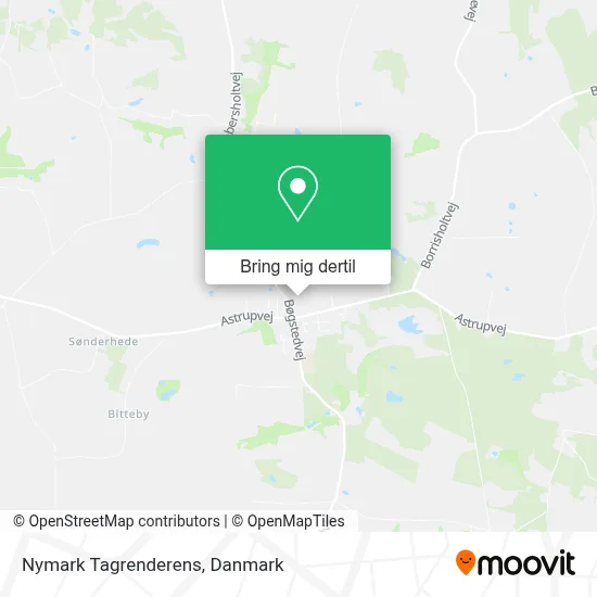 Nymark Tagrenderens kort