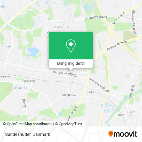 Sundesnuder kort