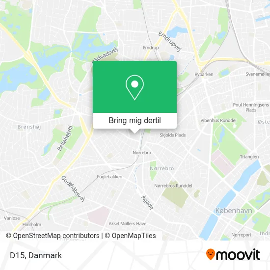 D15 kort