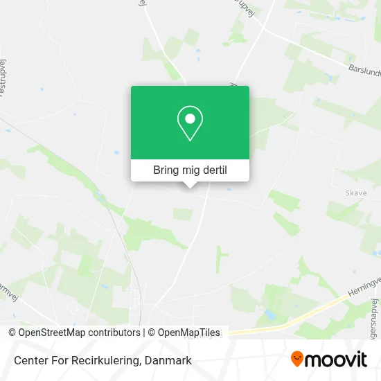 Center For Recirkulering kort