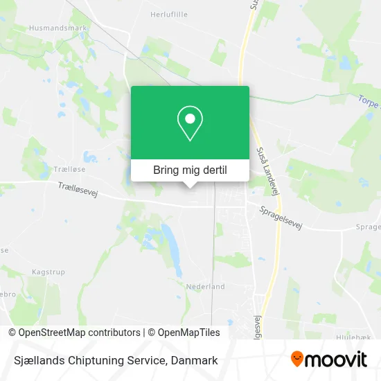 Sjællands Chiptuning Service kort