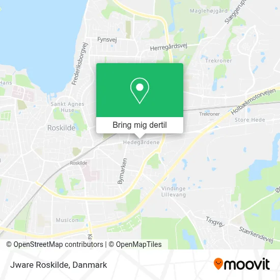 Jware Roskilde kort