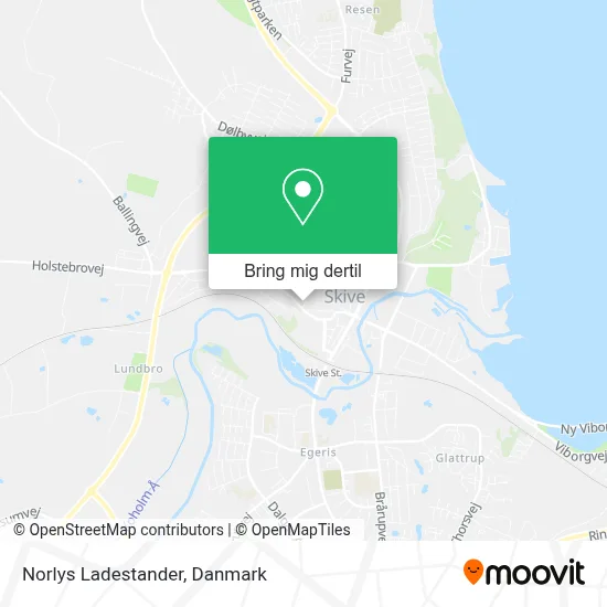 Norlys Ladestander kort